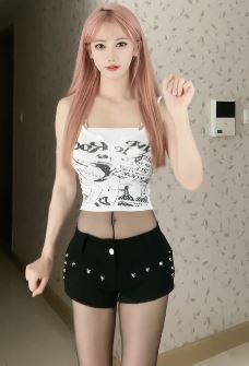 甜美小辣妹「莉亚迪小桑」穿黑丝居家浅跳 配文:音乐有点上头