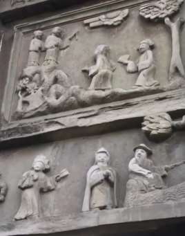 乐山一座隐匿于油菜花中的节孝牌坊古朴而神秘