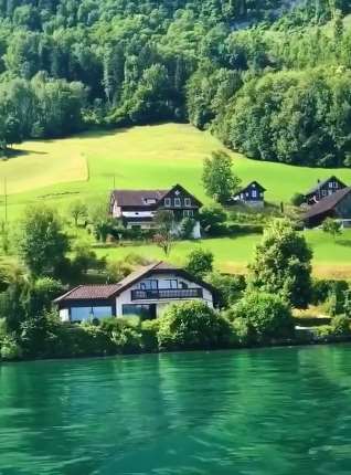 每天生活在画中，这就是瑞士百姓的生活