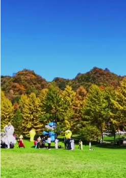 四川曾家山秋日美景欣赏,绝美彩林让人流连忘返