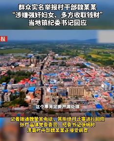 河南村干部被举报涉嫌强奸妇女收取钱财