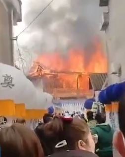 湖南常德一村民办丧事时房屋起火损失近百万元