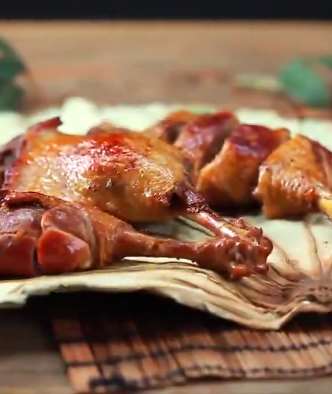 给嗜肉一族的福音，茶香烟熏鸭的秘制方法！
