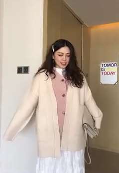 深秋穿搭:胖女孩连衣裙穿搭,胖点也没关系!