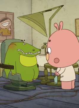 超萌动画短片：You look scary！