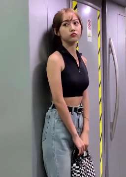 快手福利视频:地铁上见过这么漂亮的美女吗?