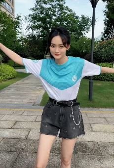 演员何泓姗表演王者荣耀不同英雄出场方式