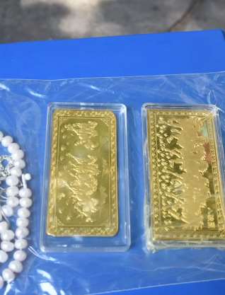 广西一传销组织当场被查 现场展示金条金表给新人洗脑