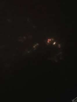 厦门夜空现奇特景观 网友称“暖夜灯柱”