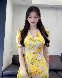 气质小姐姐「江月影」穿时尚美裙居家浅跳，微微一笑很倾城