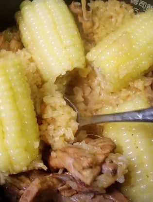 糯米排骨饭这么做，一锅都不够吃！