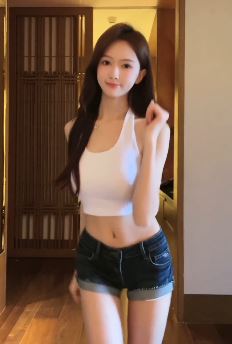 高颜值小姐姐「温柔妹妹」火辣穿搭居家浅跳 配文:您有个宝贝请签收