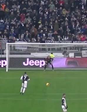 C罗意甲首个帽子戏法