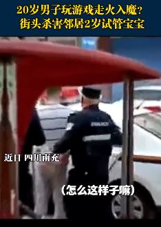 四川南充一男子持铁镐打死邻居2岁宝宝