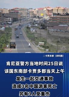 3名中国游客肯尼亚遇交通事故身亡