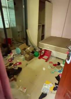 深圳一租客退房房内如垃圾场 房东称租客是个程序员
