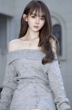 漂亮小姐姐「梨幼幼」穿露肩美裙秀美腿,网友:童话里面的女孩