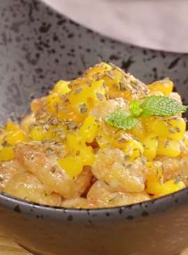 吃过都竖大拇指！芥末虾球的做法，一口下去超满足！