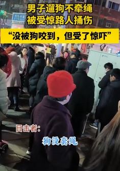 四川广安发生持刀伤人事件 疑因遛狗不牵绳被捅