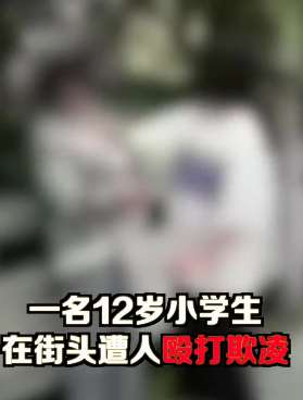 12岁小学女生街头遭殴打欺凌 校长班主任被停职