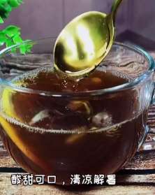 自制蜂蜜冰红茶清凉又解暑 有茶叶就能做