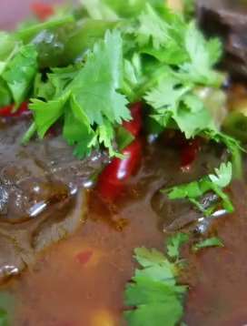 鸭血新吃法，非常美味保证你没吃过！