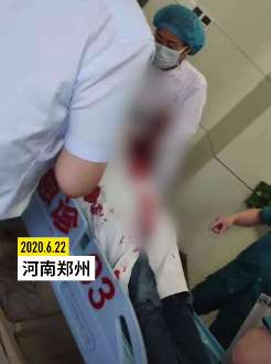 郑大一附院发生一起伤医事件致2人受伤 嫌疑人当场抓获