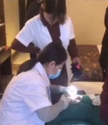 黑医美把酒店当做手术室做双眼皮