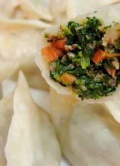 七夕过后，先别着急进补，做荤素搭配的小白菜肉馅饺子，营养解馋