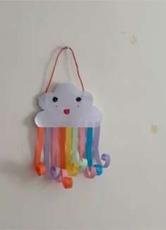 粉丝分享的一招，几张纸巧做挂饰，你觉得怎么样？