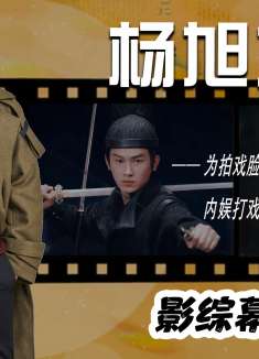 为拍戏脸部多次破相，下巴缝合多针，杨旭文敬业到让全剧组心疼