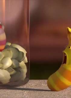 爆笑虫子：贪吃虫早晚会栽在吃上！