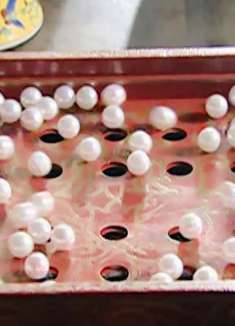 宫里太监为了发财，将48颗贡品珍珠，吃进肚子里