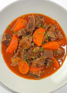 番茄牛腩，这也太美味了