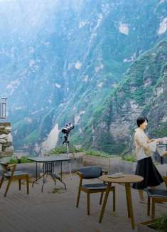 悬崖造房，景致世界绝无仅有