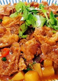 羊肉卷别涮火锅了，教你个简单做法，鲜香滑嫩又开胃，营养又解馋