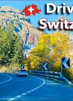 在瑞士开车 ! 奥布瓦尔登州公路之旅