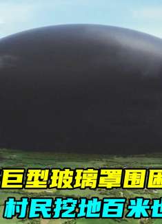 天外飞来巨型玻璃罩围困小镇上万人，村民挖地百米也无法逃脱