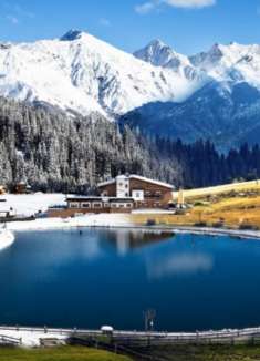 航拍阿尔卑斯，美到窒息的冰雪仙境