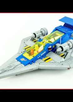 乐高10497银河探险号极速拼装，向经典太空系列致敬