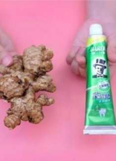 生姜上挤点牙膏,用途真是厉害,解决家里不少烦心事,省钱又好用