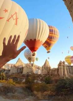 「土耳其」高能转场，拥抱满天的热气球