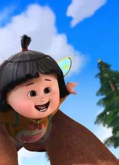 夺宝熊兵：看到嘟嘟带翅膀，光头强想造飞行器，终于大功告成