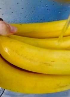 吃了20多年才知道，香蕉用水冲一冲特别厉害