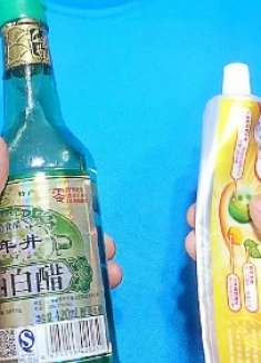原来牙膏加白醋效果这么神奇,用途太大了,后悔现在才知道