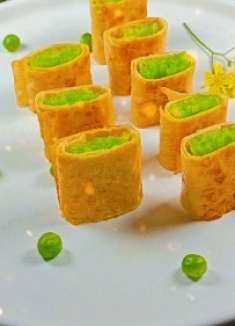 餐厅卖48元的碧绿黄金卷,自己在家也能做