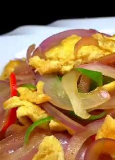 萍乡家常菜，洋葱炒鸡蛋，到底怎样炒才好吃