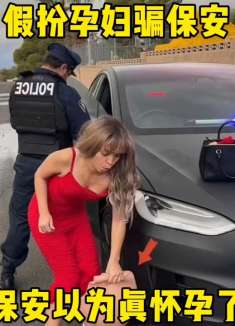 假扮孕妇骗保安