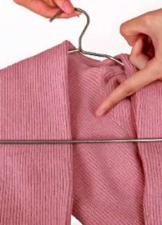 挂毛衣，不变形不鼓包的正确方法，很多人都做错了，我也是才学会