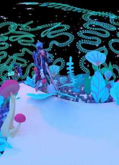 迷幻虚拟时装秀，超现实混乱世界